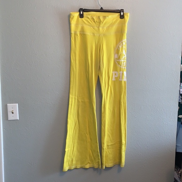 PINK Victoria's Secret Pants - Vs foldover yoga pants